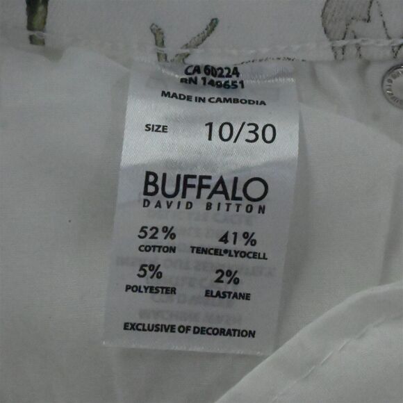 Buffalo David Bitton 10 / 30 Havana Skinny High Rise Soft‎ Leaf Womens Jeans - Picture 7 of 9